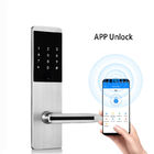 App-elektronisches intelligentes Türschloss-Digital-Passwort-Hauptverschluss-Silber