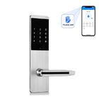 App-elektronisches intelligentes Türschloss-Digital-Passwort-Hauptverschluss-Silber