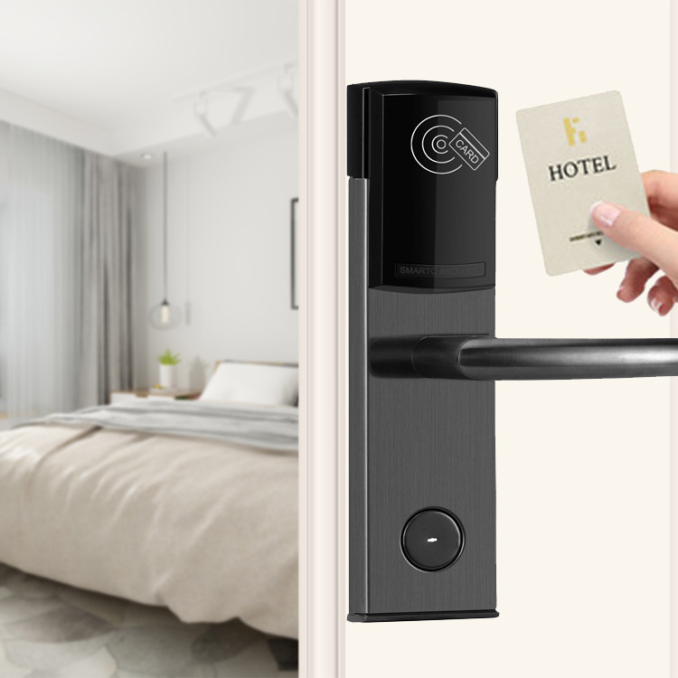 Elektronische intelligente Hotel-Türschloss-Keyless Stahlkarten-intelligenter Griff-Verschluss