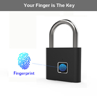 Outdoor Gate Smart Fingerabdruck Vorhängeschloss Schlüsselloses biometrisches Vorhängeschloss Wasserdicht