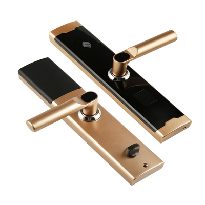Edelstahl Gold Farbe Hotel Smart Card Türschlösser für Hotel Apartment Büro