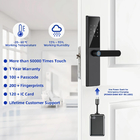 Aluminiumlegierung Smart Home TTlock Schlüsselloses Digitales Türschloss Biometrischer Fingerabdruck Türschloss