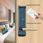 Zinklegierung Schwarze Farbe Smart Key Card Türschlösser für Hotel Motel Airbnb