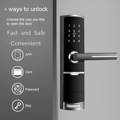 Gold Farbe Fernbedienung Smart Keypad Türschloss mit TTlock App Card Key