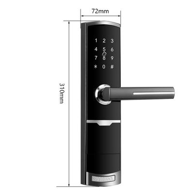Gold Farbe Fernbedienung Smart Keypad Türschloss mit TTlock App Card Key