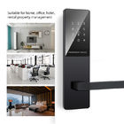 Schwarzes FCC CE ROHS BLE Wifi-Tastatur-Türschloss für Wohnung