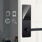 Schwarze Farbe TTlock Bluetooth-App-gesteuerte Türschlösser für Wohnung Home Office