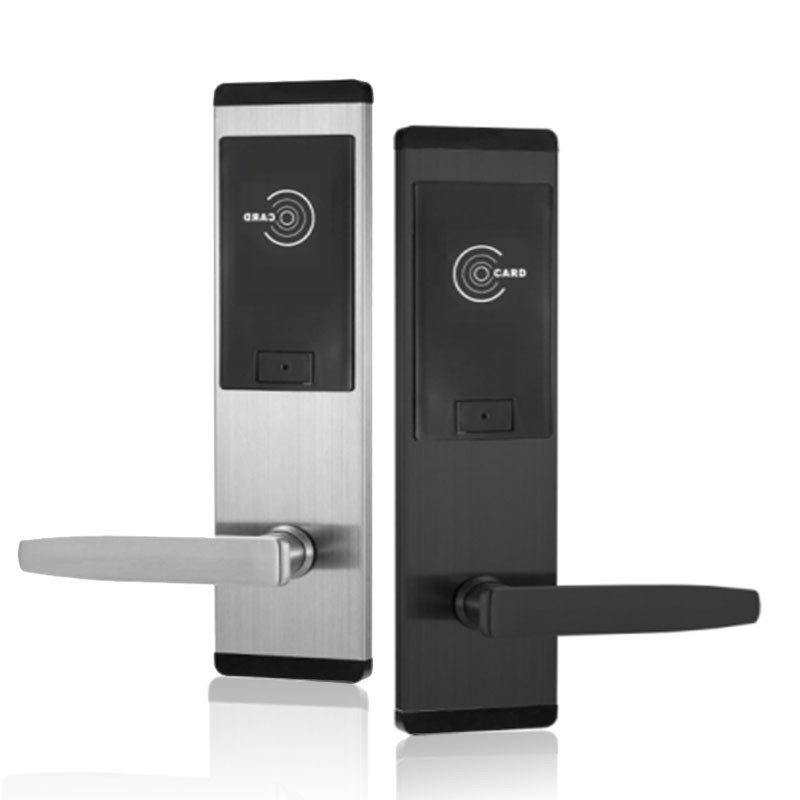 Edelstahl mehrfarbige Smart Key Card Türschlösser für Hotel Home Apartment