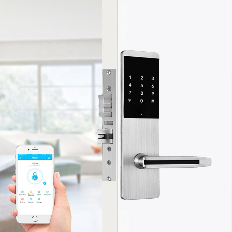 Sicherheit Bluetooth Smart Keypad Türschloss TTlock App Türschloss für Wohnung Home Office