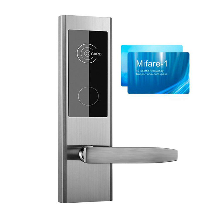 2 Jahre Garantie Schwarze Farbe Hotel Smart Door Locks mit Management-Software-System
