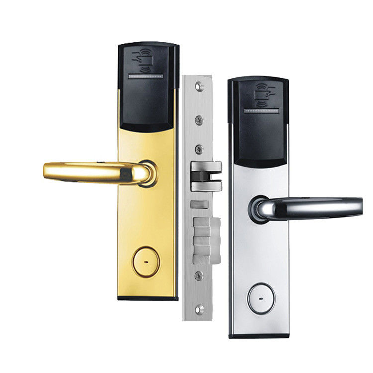 Silberfarben Smart Key Card Hotel Elektronische Türschlösser für Hotel Apartment Büro