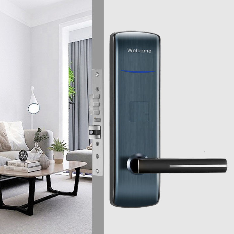 Goldfarbene Zinklegierung Hotellelektronische Schlösser mit Kartencoder für Hotel Motel Apartment