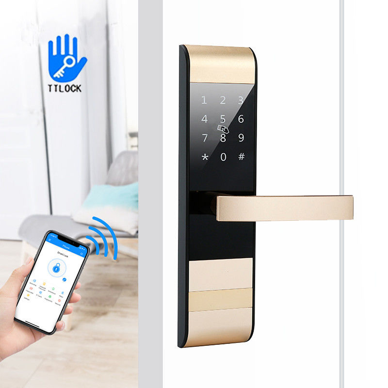 4 in 1 Passwort TTlock App Card Smart Keypad Türschloss für Apartment Hotel Büro
