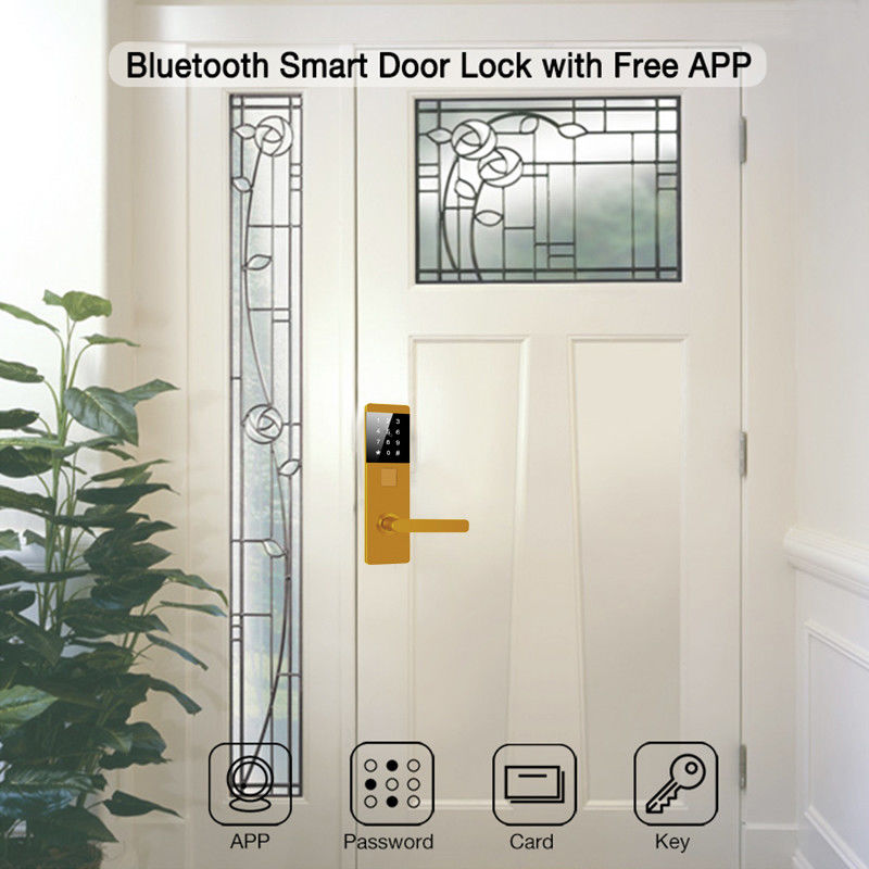 Aluminiumlegierung TTlock Passwort Elektronische Smart Door Locks für Wohnung Home Office